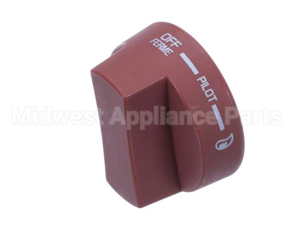 ZCV-2090 Crown Verity Knob, Pilot, Mcb, Red - Plasti
