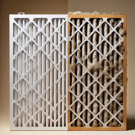 Clean filter versus dirty one