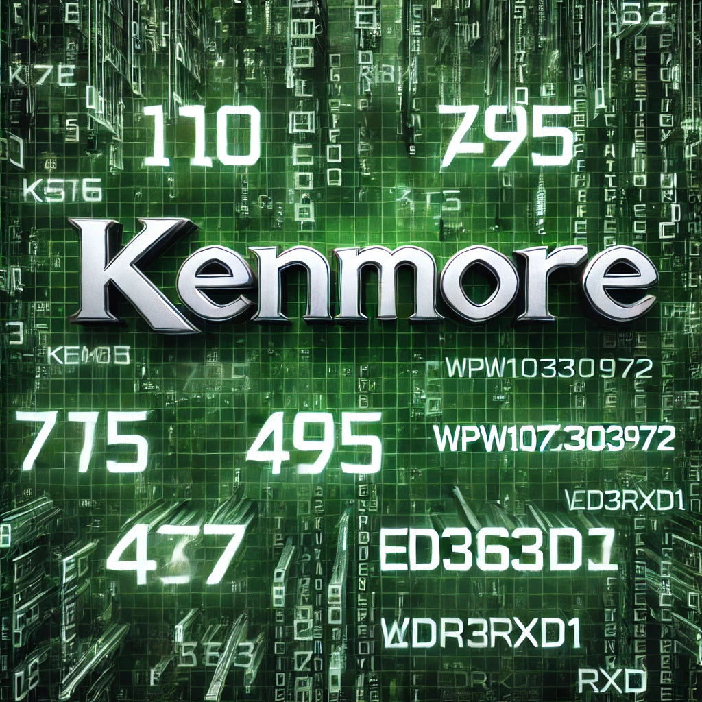 The Evolution of Kenmore Appliance Models and Part Numbers