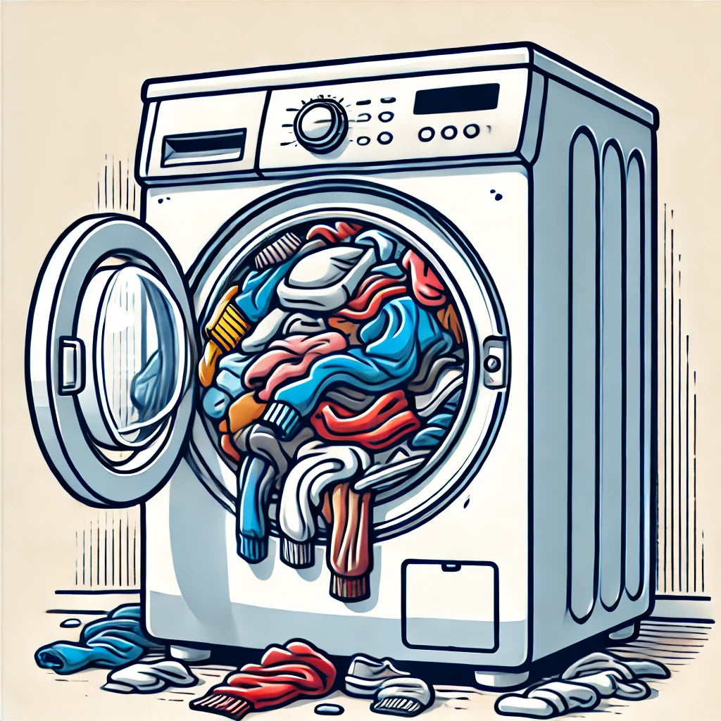 Why You Should Not Overload Your Dryer with Heavy Clothes Or Too Many Clothes