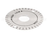 00-046496 Hobart Plate, Dial