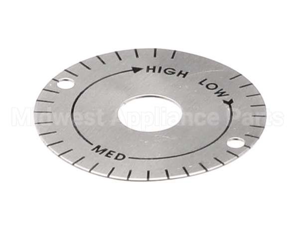 00-046496 Hobart Plate, Dial