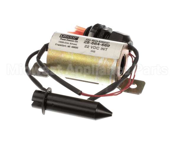 00-048291 Hobart Solenoid,Assembly.,Side Clamp