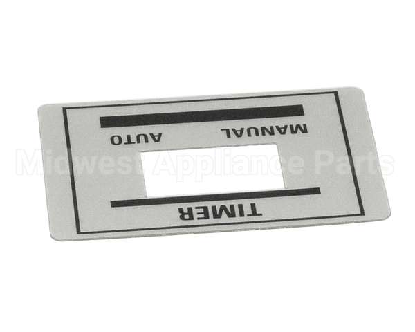 00-271840 Hobart Label/Auto-Man