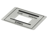 00-271840 Hobart Label/Auto-Man