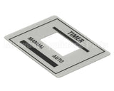 00-271840 Hobart Label/Auto-Man