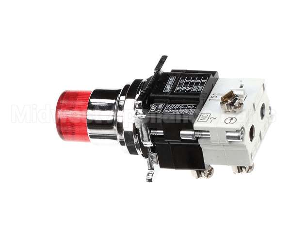 00-316223 Somat Push Button Assy, Lighted, Red