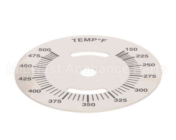 00-358539-00001 Vulcan Hart Plate,Dial Temperature