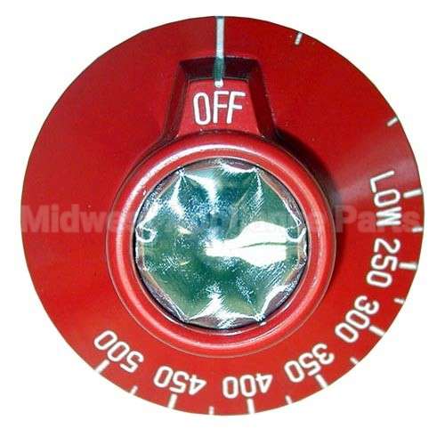 00-411680-00003 Compatible Vulcan Dial 2-3/8 D, Off-Low-250-500