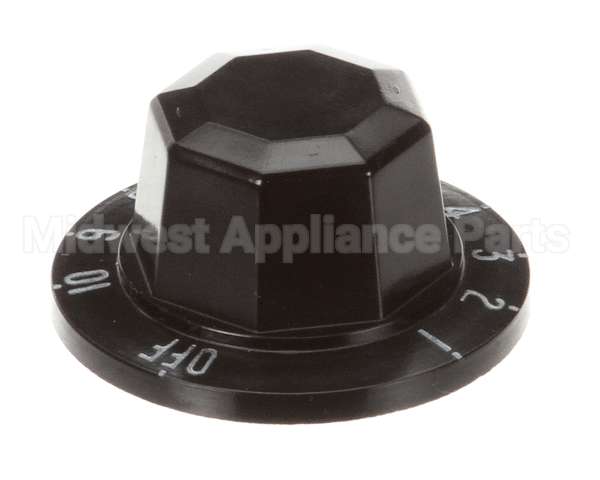 00-418061-00002 Vulcan Hart Knob,Thermostat 1-10 Bl