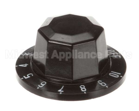 00-418061-00002 Vulcan Hart Knob,Thermostat 1-10 Bl