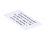 00-421727-00002 Vulcan Hart Plate,Propane To Natural Gas