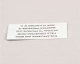 00-421727-00009 Vulcan Hart Plate,Natural To Propane Gas