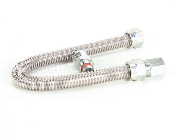 00-423828-00007 Vulcan Hart Tube,Flex- 18Lg 3/8 Mpt