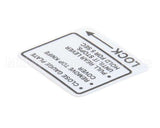 00-437239 Hobart Label,Instruction