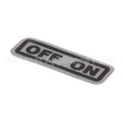 00-438131-00125 Compatible Hobart Label, On/Off