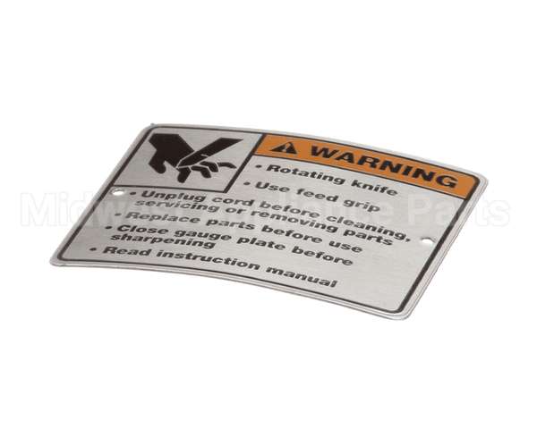 00-438131-054-2 Hobart Label,Warning
