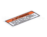 00-438131-061-2 Hobart Label,California Warning