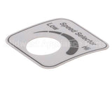 00-478265 Hobart Label,Speed Select (Domestic)