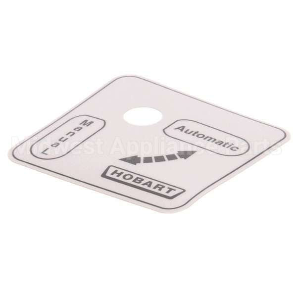 00-479288 Compatible Hobart Label, Auto/Man(Domestic)