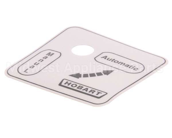 00-479288 Hobart Label,Auto/Man (Domestic)