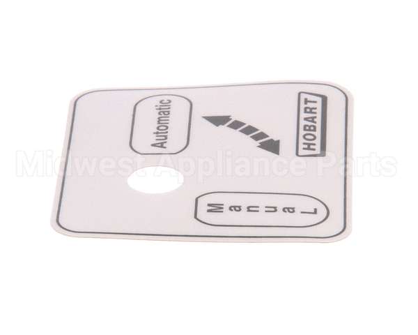 00-479288 Hobart Label,Auto/Man (Domestic)