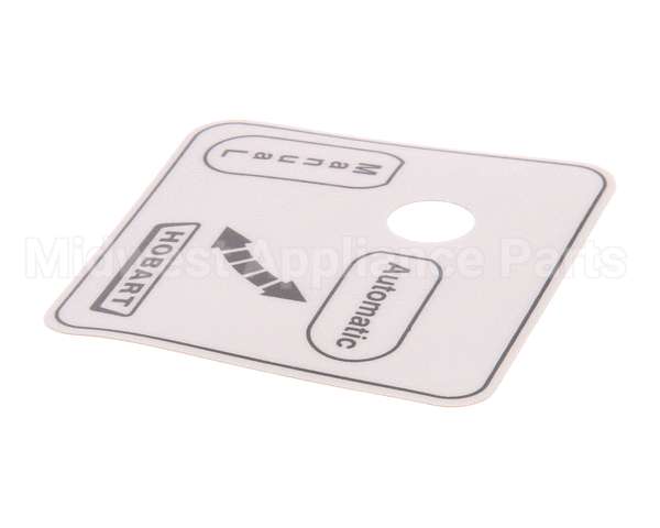 00-479288 Hobart Label,Auto/Man (Domestic)