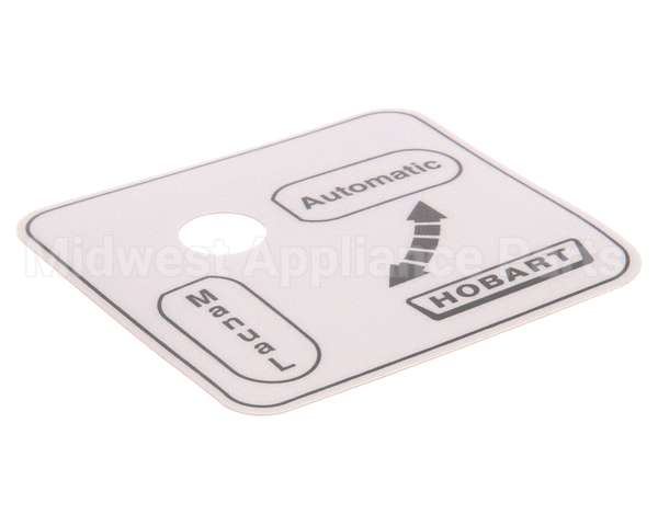 00-479288 Hobart Label,Auto/Man (Domestic)