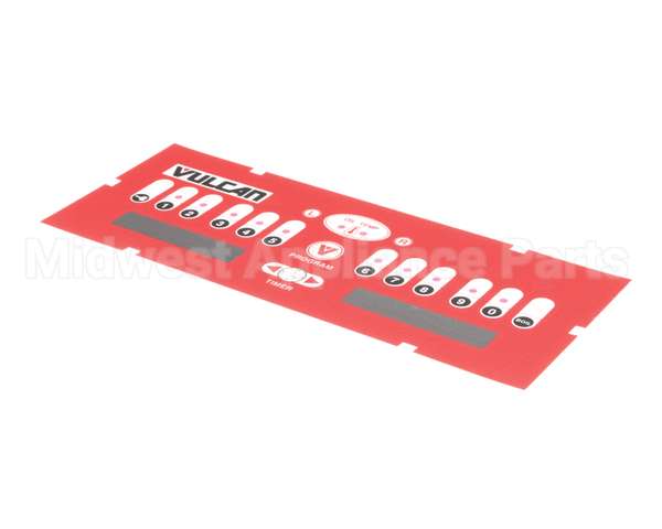 00-497422-00001 Vulcan Hart Overlay, Control Panel-Vulcan