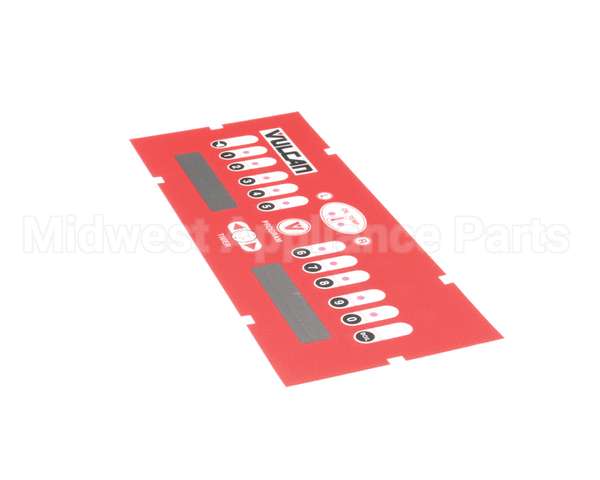 00-497422-00001 Vulcan Hart Overlay, Control Panel-Vulcan