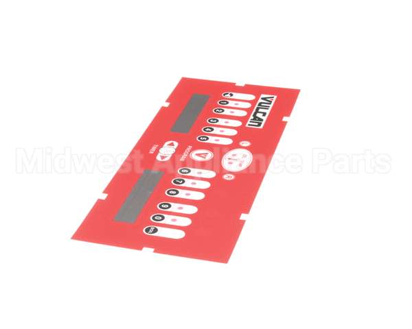 00-497422-00001 Vulcan Hart Overlay, Control Panel-Vulcan