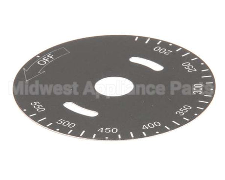 00-498037-0000A Vulcan Hart Dial, 550F Griddle Thermostat