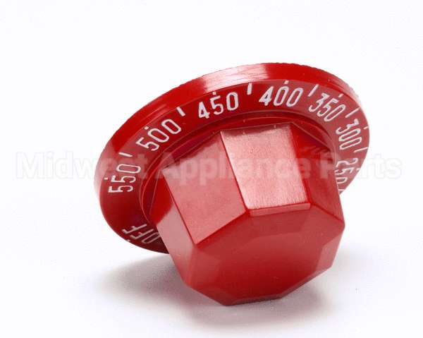 00-498086-00007 Vulcan Hart Knob, Red