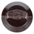 00-719259-00012 Compatible Vulcan Control W/Set Scr Knob Red