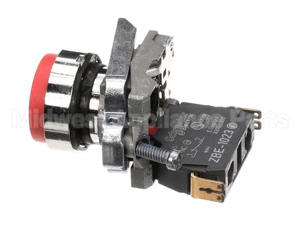 00-749994 Hobart Button,Push,Extnd Red,W/Base