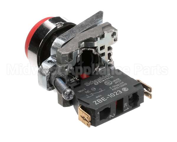 00-749994 Hobart Button,Push,Extnd Red,W/Base