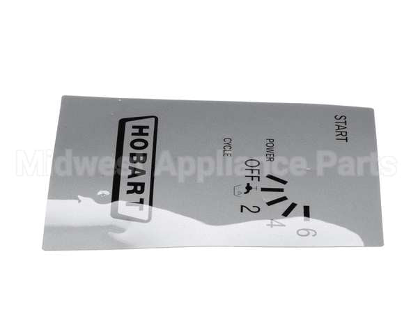 00-811835 Hobart Label,Control Panel Logo