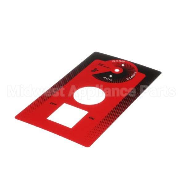 00-854427-00001 Compatible Hobart Nameplate, Instruction O Verlay