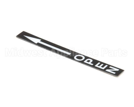 00-855288-00001 Vulcan Hart Cabinet,Door Handle Face Plate