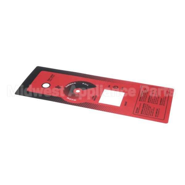 00-855801-00001 Compatible Hobart Overlay, Control Panel Ele Ctk