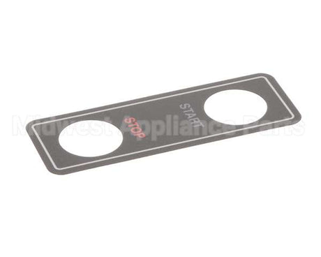00-875451 Hobart Label,Mix/Stop