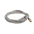 00-893444-00002 Compatible Hobart Hose, Water, Braided, Sst1/2X84
