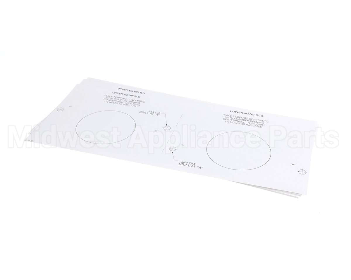00-913135-00151 Hobart Template Bracket, Manifold (0F