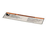00-916957-00017 Hobart Label, Warning