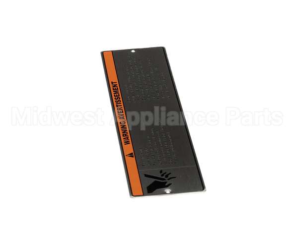 00-916957-00017 Hobart Label, Warning