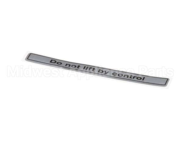 00-916957-00050 Hobart Label, Slicer Lifting Message