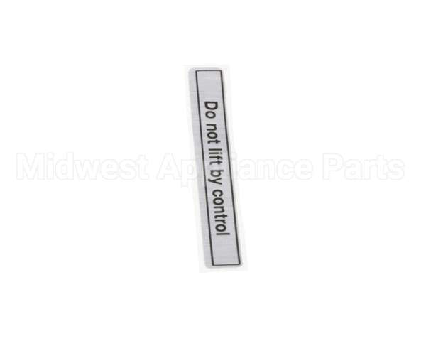00-916957-00050 Hobart Label, Slicer Lifting Message