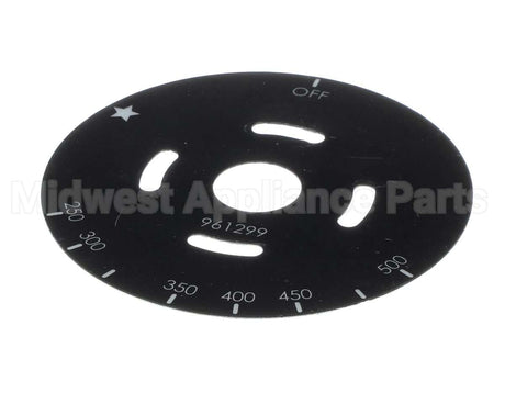 00-922421 Vulcan Hart Dial Plate