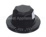 00-922511 Hobart Knob, Gs Thermostatic Griddle, Black