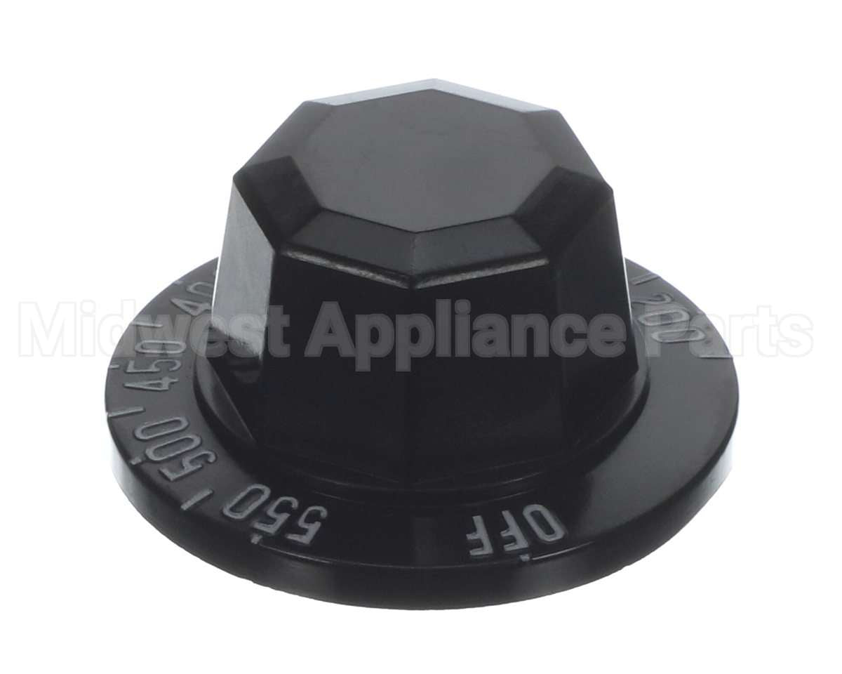 00-922511 Hobart Knob, Gs Thermostatic Griddle, Black